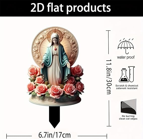 Virgin Mary Garden Statue Outdoor