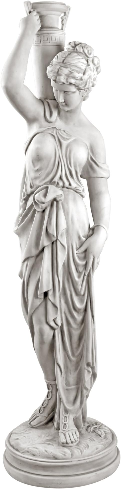 Indoor/Outdoor Garden Statue Large Tall Cast Stone Resin Antique