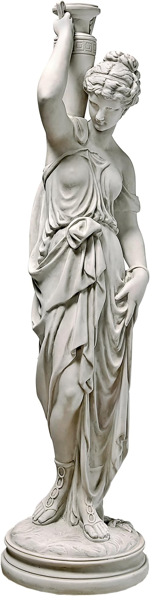 Indoor/Outdoor Garden Statue Large Tall Cast Stone Resin Antique
