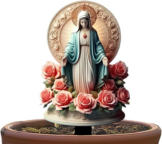 Virgin Mary Garden Statue Outdoor