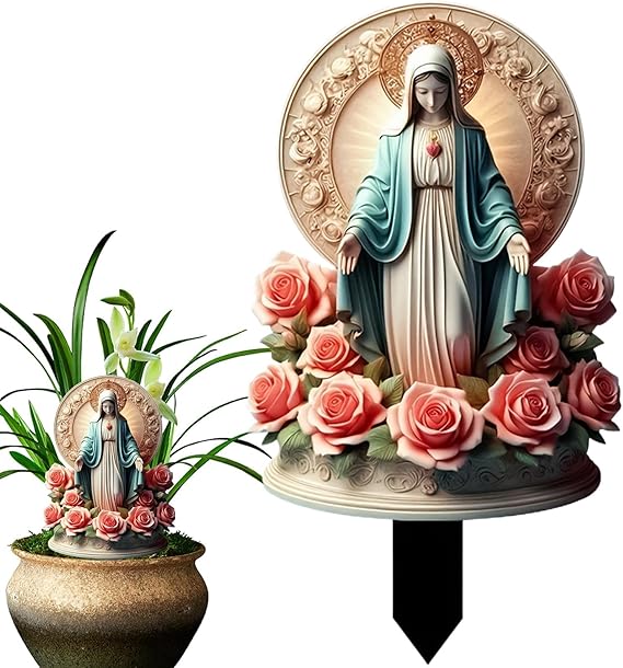 Virgin Mary Garden Statue Outdoor